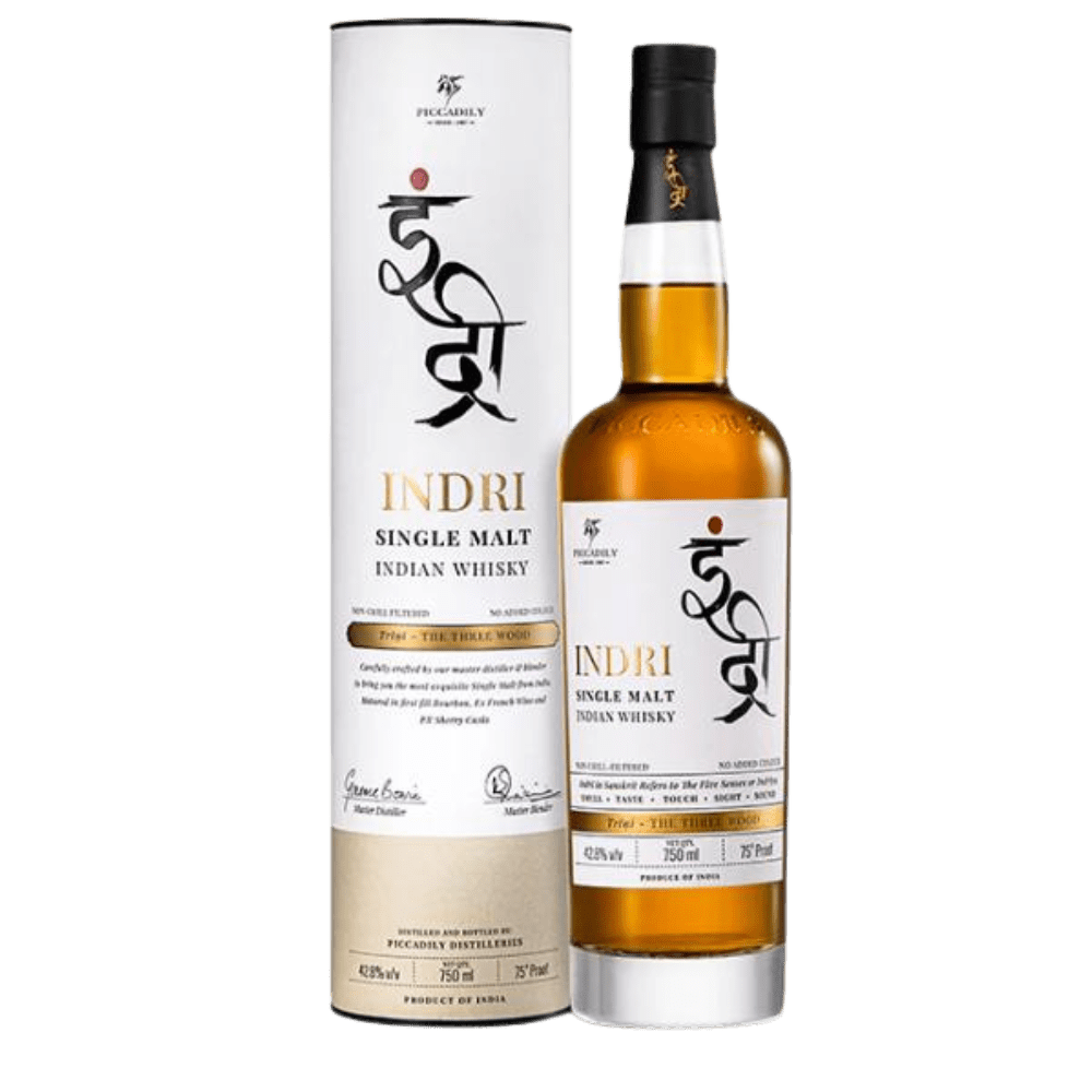 Indri Trini The Three Wood Single Malt Indian Whiskey