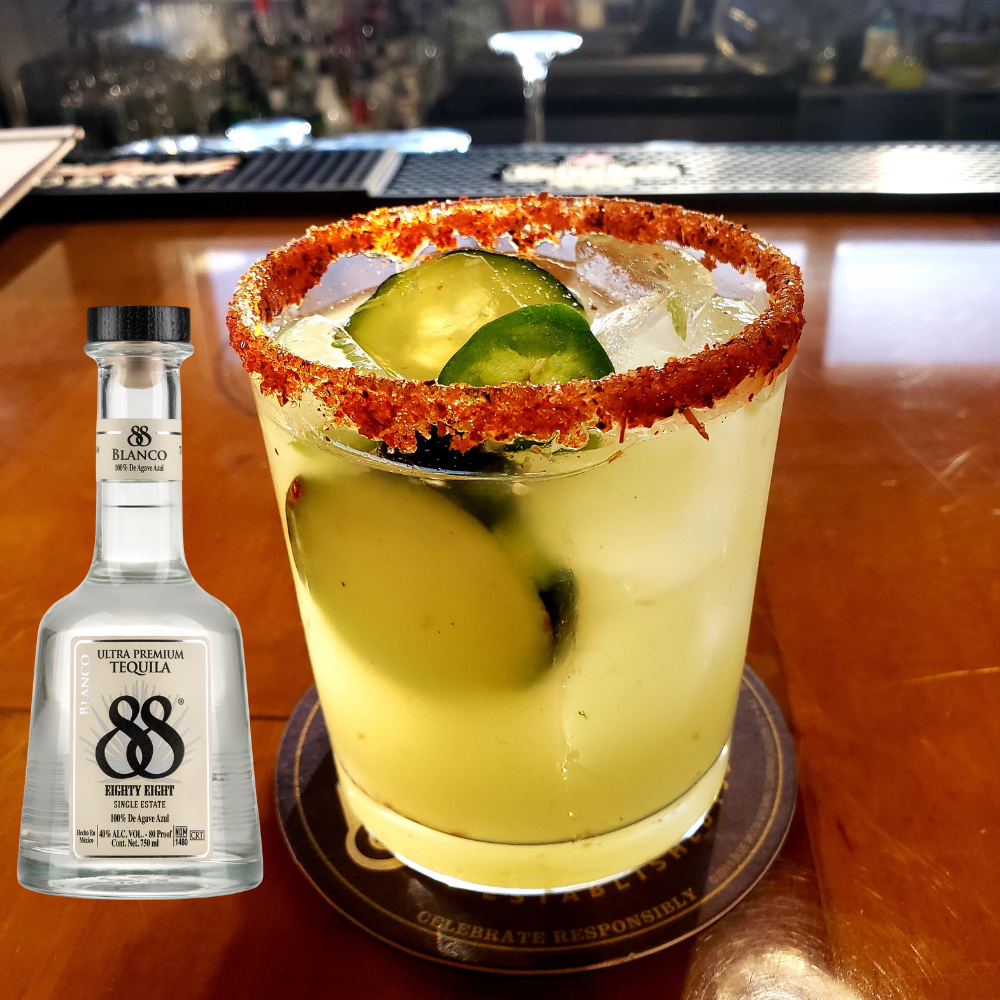 88 Spicy Cucumber Margarita