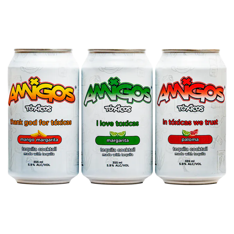 Amigos Toxicos Cocktails 6PKS