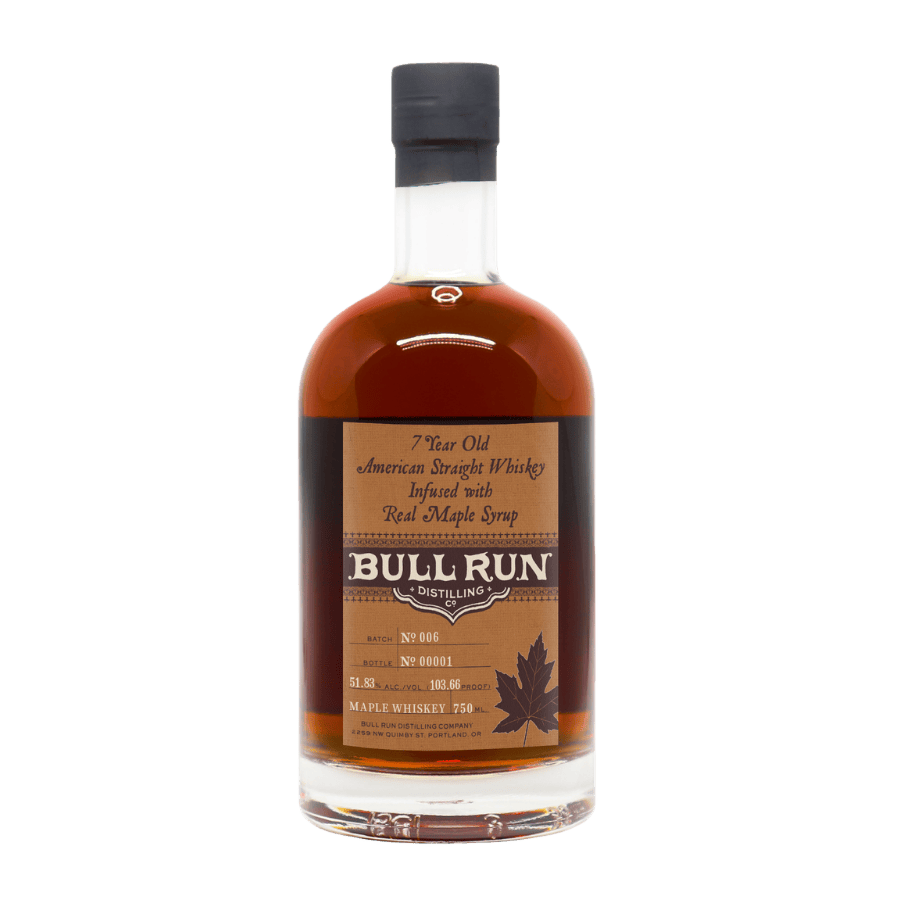 Bull Run American Whiskey infused with Maple Syrup