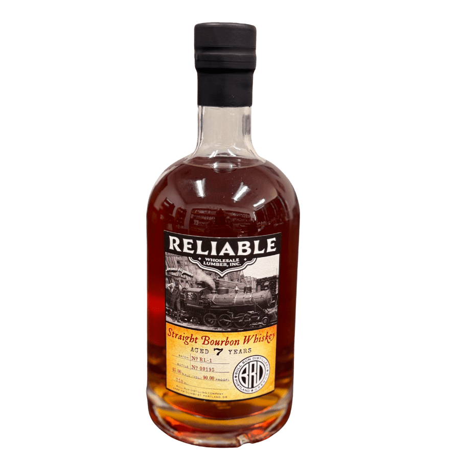 Reliable Lumber BR Straight Bourbon Whiskey 7 Year