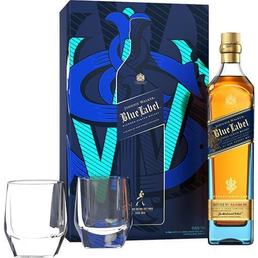 Johnnie Walker Blue Label /w Gift Set