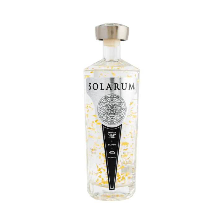 Solarum Tequila Blanco with 24K Gold Flakes